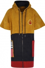 WAVE HAWAII  LIETUVOJE | GOBTUVAS  - RANKŠLUOSTIS - PONČAS  | Zipper Poncho Dusty Gobtuvas|Surfwax Surf stiliaus apranga