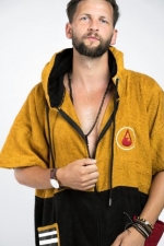 WAVE HAWAII Zipper Poncho Dusty| Surfwax Surf Clothing shop since 2010