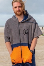 WAVE HAWAII Shany Zip Poncho Gobtuvas|Surfwax Surf stiliaus apranga