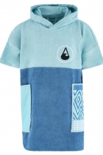WAVE HAWAII LIETUVOJE | GOBTUVAS  - RANKŠLUOSTIS - PONČAS  | Bamboo Kids Poncho Maxi Gobtuvas|Surfwax Surf stiliaus apranga