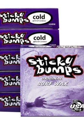 Sticky Bumps Surfwax | Vaškas Šaltam Vandeniui| Surfwax Surf stiliaus aprangos parduotuvė nuo 2010
