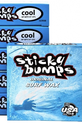 Sticky Bumps Surfwax | Vaškas Vėsiam Vandeniui| Surfwax Surf stiliaus aprangos parduotuvė nuo 2010