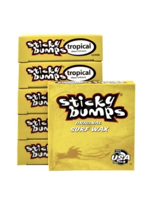 Sticky Bumps Surfwax | Vaškas Tropikų Vandeniui| Surfwax Surf stiliaus aprangos parduotuvė nuo 2010