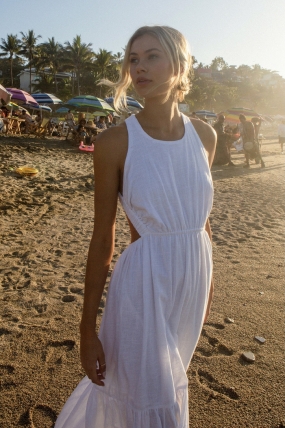 SURFWAX |  Billabong Shore Thing Dress for Women|Lengva vasariška moteriška suknelė | Surfwax Surf stiliaus apranga
