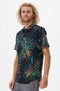 RipCurl| Paradiso Short Sleeve Shirt| Vyriški Marškinėliai|Surfwax Surf stiliaus aprangos parduotuvė nuo 2010