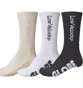 Globe Low Velocity Sock 3 Pack Kojinės| Surfwax Surf stiliaus aprangos parduotuvė nuo 2010