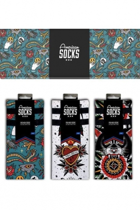 American Socks Tattoo Collection Kojinės