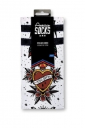 American Socks Tattoo Collection Kojinės| Surfwax Surf stiliaus aprangos parduotuvė nuo 2010| Dovanų Dėžutė