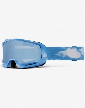 100% OKAN Goggle Snow Cloud 9/HiPER® Blue Mirror| Slidinėjimo Akiniai| Surfwax Surf stiliaus apranga