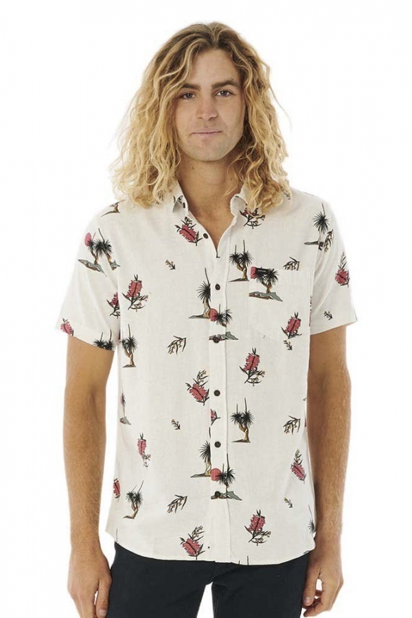RipCurl| Party Pack Short Sleeve Shirt| Vyriški Marškinėliai|Surfwax Surf stiliaus aprangos parduotuvė nuo 2010