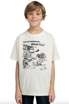 Element Sbxe Dont Get Burned T-Shirt For Boys| Surfwax Surf Clothing shop since 2010