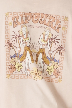 Ripcurl Aloha With Love Shirt| Moteriška vasariška palaidinė| Surfwax Surf stiliaus aprangos parduotuvė nuo 2010