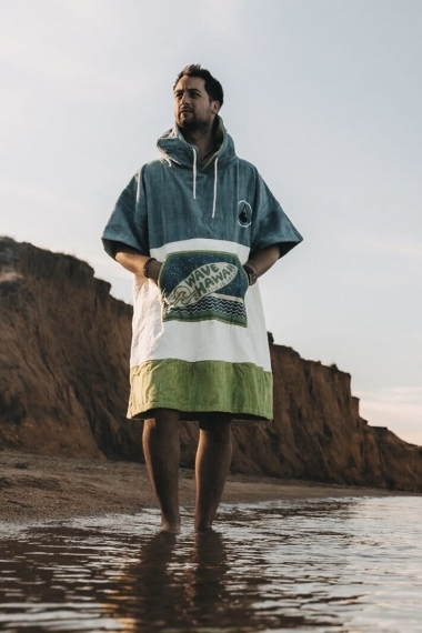 WAVE HAWAII Poncho Curitiba Gobtuvas|Surfwax Surf stiliaus aprangos parduotuvė nuo 2010| Laisvalaikio Apranga