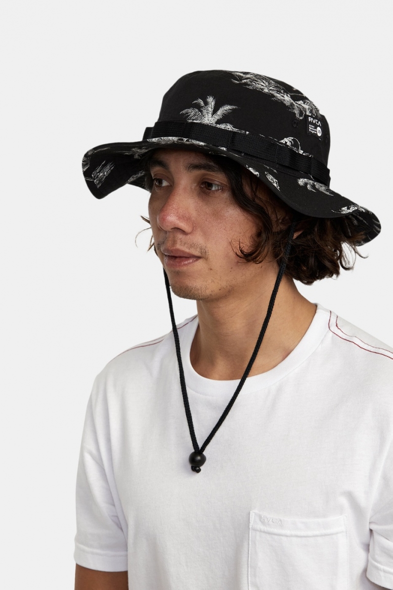Rvca Benjamin Jeanjean Prowler Bucket Hat For Men| Surfwax