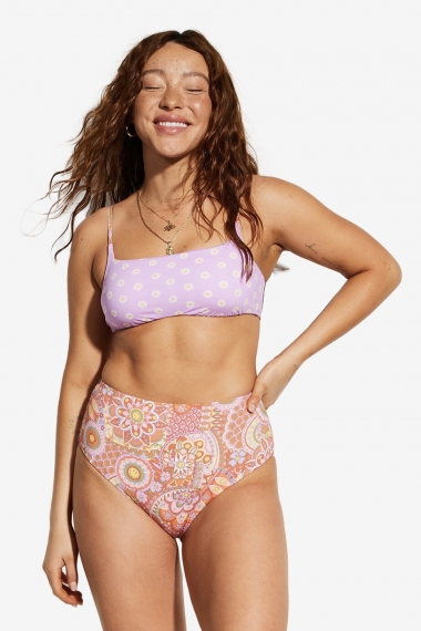 Billabong x Smiley Good Times Reversible - Bikini Bottoms for Women|Surfwax Surf Clothing shop since 2010