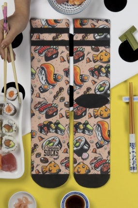 American Socks Sushi Kojinės| Surfwax Surf stiliaus aprangos parduotuvė nuo 2010