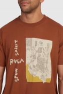 Rvca Spun Collage Vyriški Marškinėliai | Surfwax Surf stiliaus aprangos parduotuvė nuo 2010 | Laisvalaikio Apranga