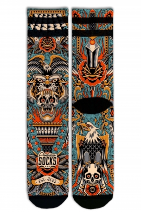 American Socks Dagger Kojinės | Surfwax Surf stiliaus aprangos parduotuvė nuo 2010