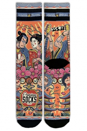 American Socks Shogun Fest Kojinės | Surfwax Surf stiliaus aprangos parduotuvė nuo 2010