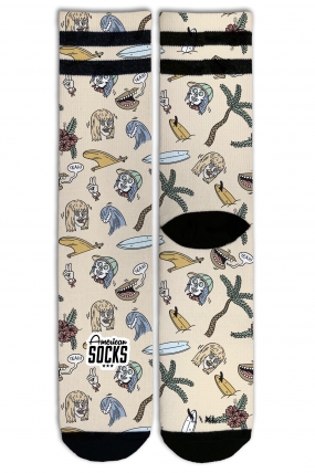 American Socks Stinky Surfer Kojinės | Surfwax Surf stiliaus aprangos parduotuvė nuo 2010