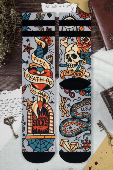 American Socks Till Death Do Us Part | Surfwax Surf Clothing shop since 2010