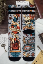 American Socks Till Death Do Us Part Kojinės | Surfwax Surf stiliaus aprangos parduotuvė nuo 2010