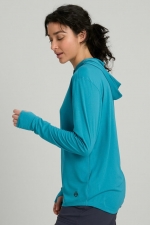 Kathmandu SUN-Stopper Women’s Hooded Long Sleeve Top| Likra| Surfwax Surf stiliaus aprangos parduotuvė nuo 2010