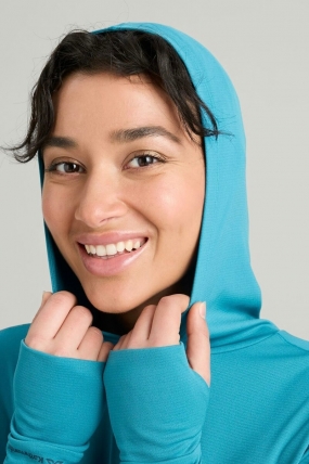 Kathmandu SUN-Stopper Women’s Hooded Long Sleeve Top| Likra| Surfwax Surf stiliaus aprangos parduotuvė nuo 2010