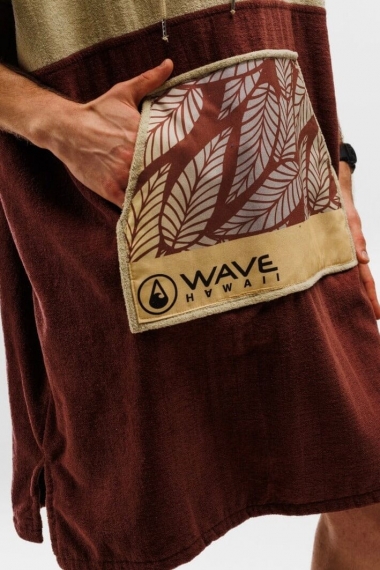 WAVE HAWAII Poncho Leevs | Surfwax Surf Clothing shop since 2010