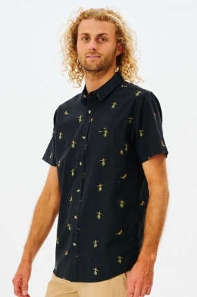 RipCurl Hula Breach Vyriški Marškiniai |Surfwax Surf stiliaus aprangos parduotuvė nuo 2010| Laisvalaikio Apranga