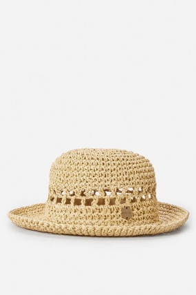 RipCurl Essentials Crochet Bucket Hat | Kepurė| Surfwax Surf stiliaus aprangos parduotuvė nuo 2010| Laisvalaikio Apranga