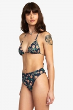 Rvca Byrd High Rise Bikini Bottoms For Women| Surfwax Surf Clothing shop since 2010