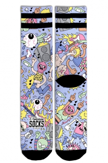 American Socks Pogo Kojinės| Surfwax Surf stiliaus aprangos parduotuvė nuo 2010