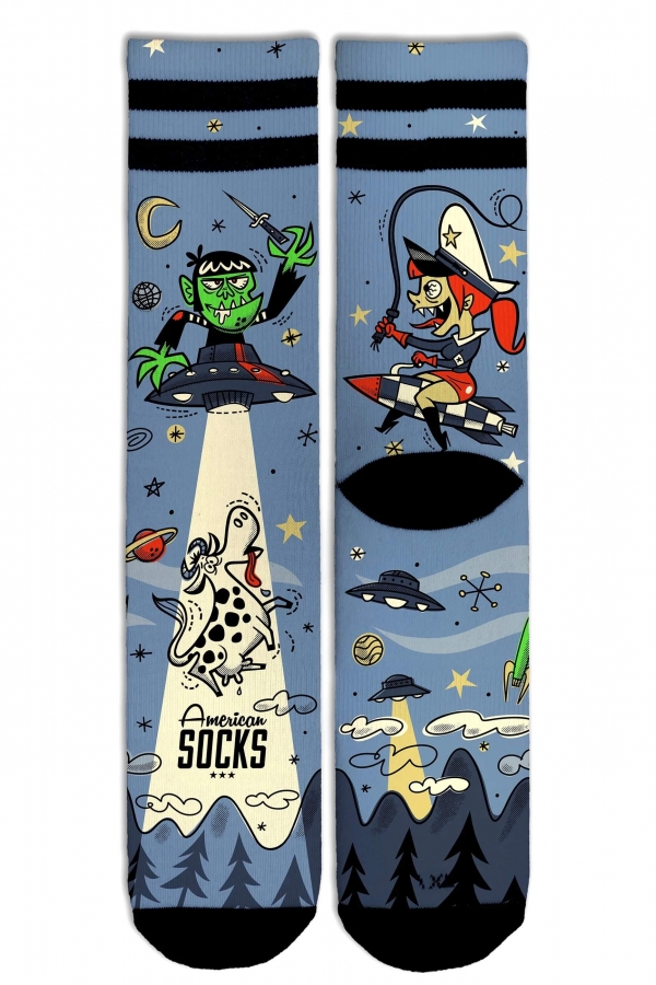 American Socks Alien Snatch | Surfwax Surf Clothing shop since 2010
