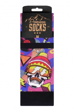 American Socks | Retro Blizzard Slidinėjimo Kojinės | Surfwax Surf stiliaus aprangos parduotuvė nuo 2010