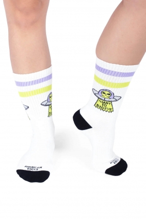 American Socks Believe Kojinės| Surfwax Surf stiliaus aprangos parduotuvė nuo 2010