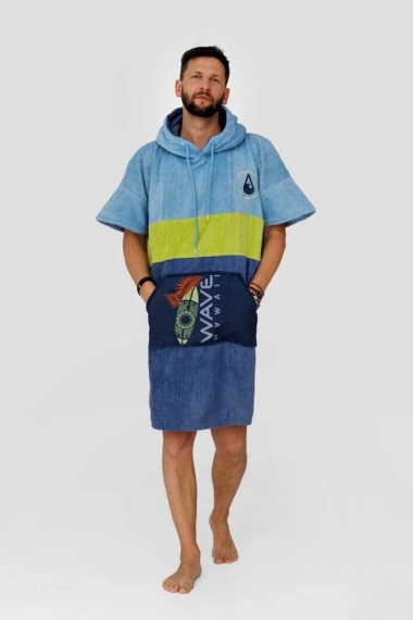 WAVE HAWAII Poncho Kapalua| Surfwax Surf Clothing shop since 2010