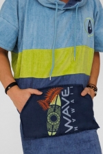 WAVE HAWAII Poncho Kapalua Gobtuvas|Surfwax Surf stiliaus aprangos parduotuvė nuo 2010| Laisvalaikio Apranga