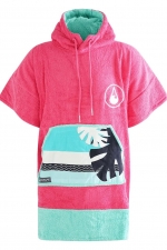 WAVE HAWAII Poncho Pink Wave| Surfwax Surf Clothing shop since 2010