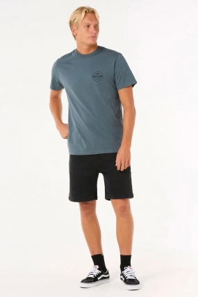 RipCurl Staple Tee|Surfwax Surf Clothing shop since 2010