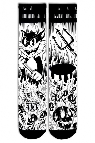 American Socks Evil Cat