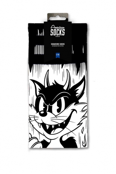 American Socks Evil Cat Kojinės