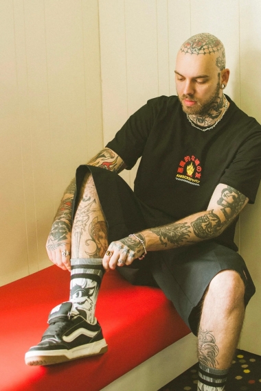 American Socks Evil Cat Kojinės