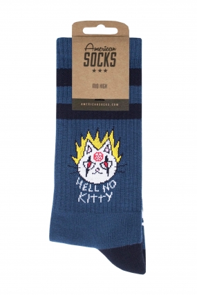 American Socks Hell No Kitty Kojinės| Surfwax Surf stiliaus aprangos parduotuvė nuo 2010