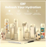 Ion8 Leak Proof 1 Litre Sports Water Bottle, Bpa Free, 1000ml | Surfwax Surf Clothing shop since 2010