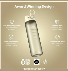 Ion8 Leak Proof 1 Litre Sports Water Bottle, Bpa Free, 1000ml | Surfwax Surf Clothing shop since 2010