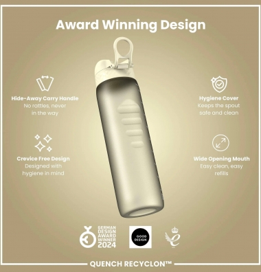 Ion8 Leak Proof 1 Litre Sports Water Bottle, Bpa Free, 1000ml | Surfwax Surf Clothing shop since 2010