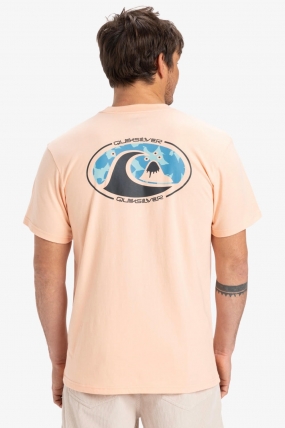 Quiksilver Ev Flower Chaos T-Shirt| Surf Style T-Shirt|  Surfwax Surf Clothing shop since 2010