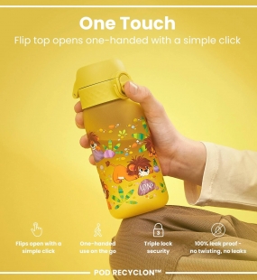 Ion8 Leak Proof Kids Water Bottle, Bpa Free, 350ml Gertuvė | Surfwax Surf stiliaus aprangos parduotuvė nuo 2010