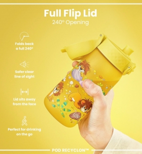 Ion8 Leak Proof Kids Water Bottle, Bpa Free, 350ml Gertuvė | Surfwax Surf stiliaus aprangos parduotuvė nuo 2010
